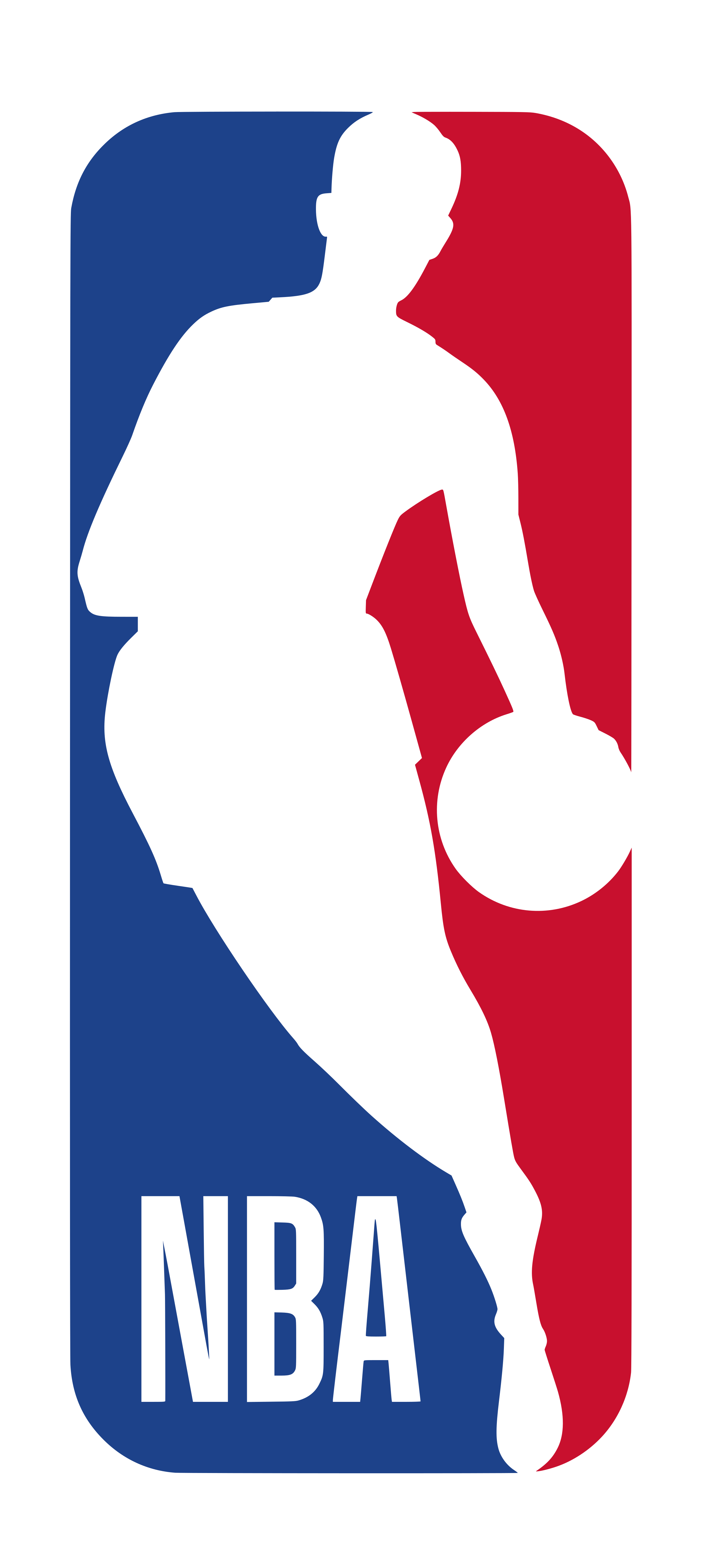 The nba logo